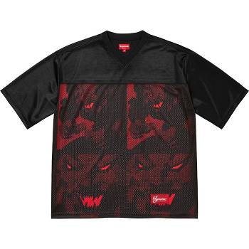 Supreme Ronin Football Jersey Pullover Schwarz | CH305UT