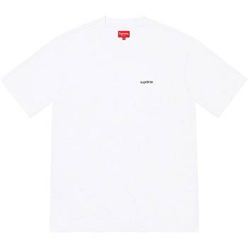 Supreme S/S Pocket Tee Pullover Weiß | CH322BC