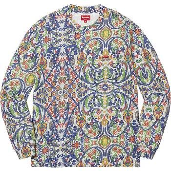 Supreme Small Box L/S Tee Pullover Mehrfarbig | CH340HK