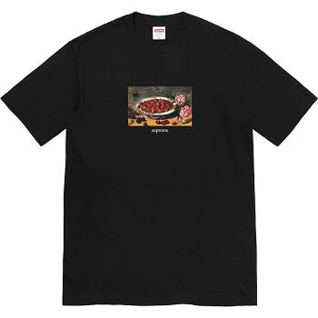 Supreme Strawberries Tee T-shirts Schwarz | CH248WY