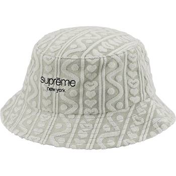 Supreme Terry Pattern Crusher Hüte Grau | CH140BC