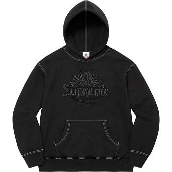 Supreme Timberland® Mit Kapuze Sweatshirts Schwarz | CH301EX