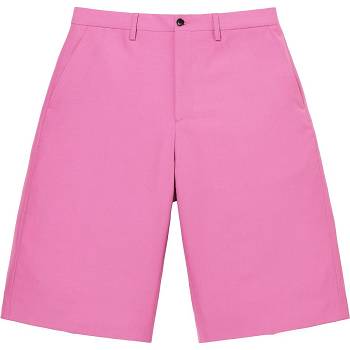 Supreme Wolle Trouser Kurze Hose Rosa | CH353EX