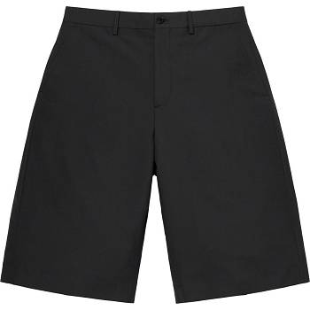 Supreme Wolle Trouser Kurze Hose Schwarz | CH354RW